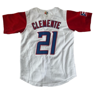 Roberto Clemente Puerto Rico World Baseball Classic National Team Jersey